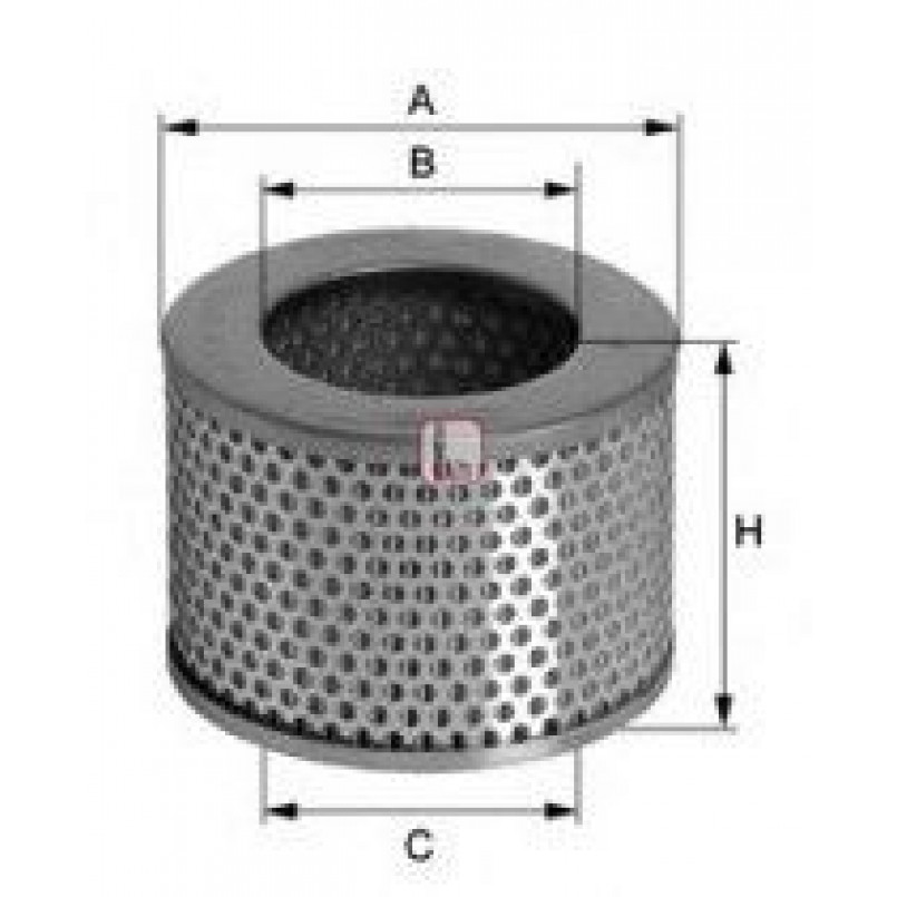 S 6340 A SOFIMA Фільтр повітря